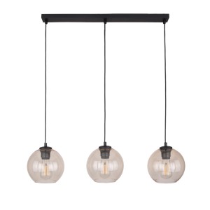 CUBUS BURSZTYN LAMPA WISZĄCA 3 PŁ LISTWA 4598 TK Lighting