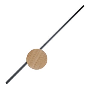 JAVA II BLACK WOOD KINKIET 1 PŁ 1441 TK Lighting