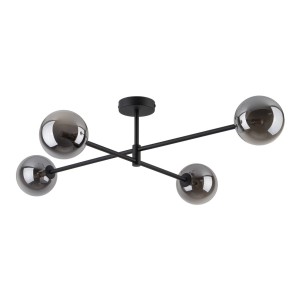SARIUS BLACK/GRAPHITE LAMPA SUFITOWA 4 PŁ 6235 TK Lighting