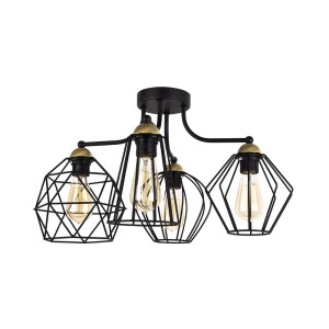 GALAXY BRASS LAMPA SUFITOWA 4 PŁ 2715 TK Lighting