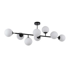Lampa wisząca Dorado 8xE14 czarna LP-002/8P BK Light Prestige