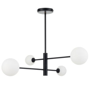 Lampa wisząca Dorado 4xG9 czarna LP-002/4P BK Light Prestige