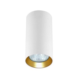 Oczko Manacor 13cm 1xGU10 biało/złota LP-232/1D - 130 WH/GD Light Prestige