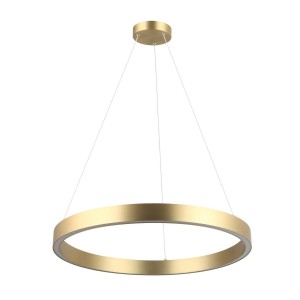 Lampa wisząca Midway mała triangle 1xLED złota LP-033/1P S GD Triangle Light Prestige