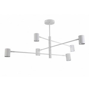 Lampa wisząca Snow 6xGU10 biała LP-731/6P WH Light Prestige