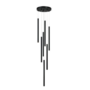 Lampa wisząca Lungo 7xG9 czarna LP-894/7P BK Light Prestige
