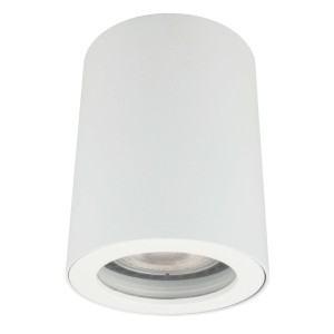 Oczko Faro natynkowa 1xGU10 biała IP65 LP-6510/1SM WH Light Prestige