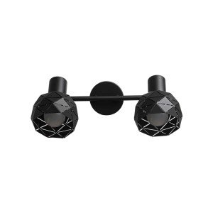 Spot Reus 2xE14 czarna LP-8069/2WS BK Light Prestige
