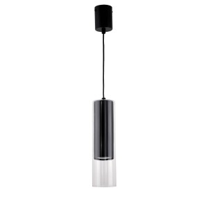 Lampa wisząca Manacor 1xGU10 czarna LP-232/1P BK Light Prestige