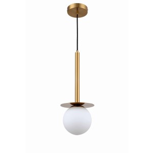 Lampa wisząca Roma 1xE14 złota LP-1345/1P GD Light Prestige