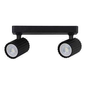 Spot Tokio 2xGU10 czarny LP-787/2WS BK Light Prestige