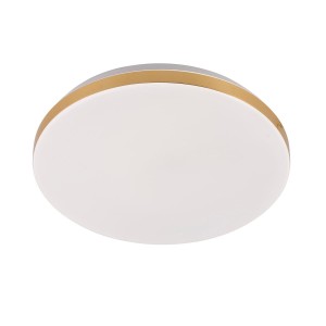 Plafon okrągły Babilon średni złoty 4000k LP-335/1C M 4GD Light Prestige