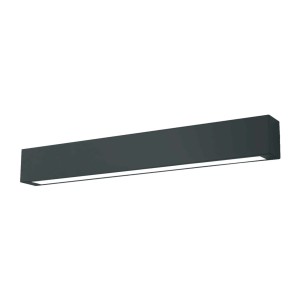 Lampa sufitowa Ibros średnia CCT 1xLED czarna IP44 LP-7001/1C BK-63 18 CCT Light Prestige