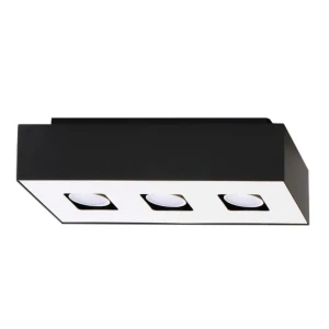Plafon MONO 3 czarny SL.0072 Sollux Lighting