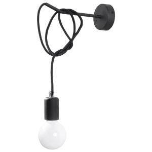 Kinkiet EDISON czarny SL.0373 Sollux Lighting
