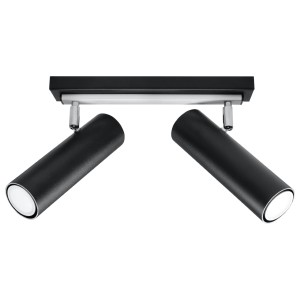 Plafon DIREZIONE 2 czarny SL.0500 Sollux Lighting