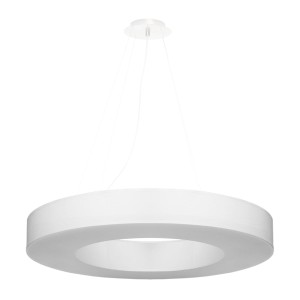 Żyrandol SATURNO SLIM 70 biały SL.0753 Sollux Lighting