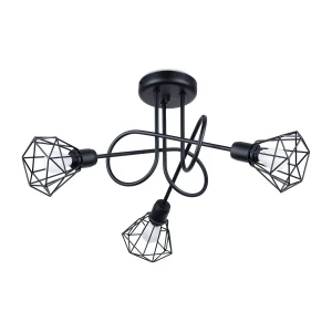 Żyrandol ARTEMIS 3S czarny SL.1109 Sollux Lighting