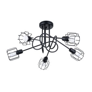 Żyrandol BELUCI 5S czarny SL.1119 Sollux Lighting