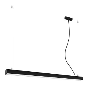 Lampa wisząca PINNE 117 czarna 3000K TH.066 Sollux Lighting