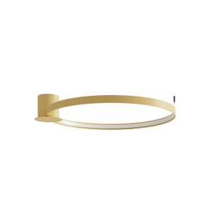 Plafon RIO 78 złoty LED 4000K TH.225 Sollux Lighting