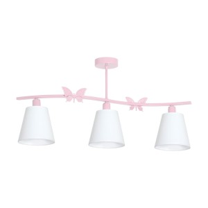 Żyrandol ALICE PINK 3xE14 MLP979 Milagro