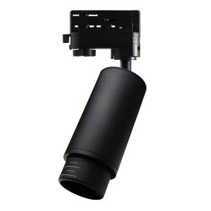 Oprawa Mica Zoom Track Czarny 3-obwodowy ML7371 Milagro