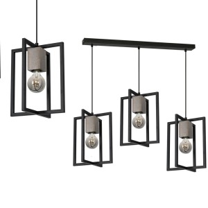Lampa Wisząca Ralph 3xE27 MLP3712 Milagro
