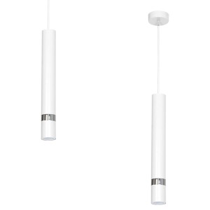 Lampa wisząca JOKER WHITE/CHROME 1xGU10 MLP1347 Milagro