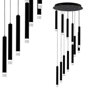 Lampa wisząca CARBON 12W LED ML6161 Milagro