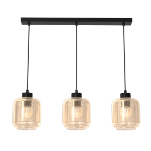 Lampa wisząca SOMBRA AMBER 3xE27 MLP8371 Milagro