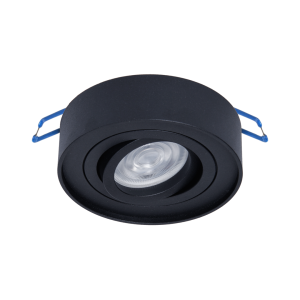 Oprawa Podtynkowa Nusa Round Black ML0022 Milagro