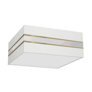 Lampa sufitowa Kwadrat ULTIMO WHITE 3xE27 MLP7348 Milagro