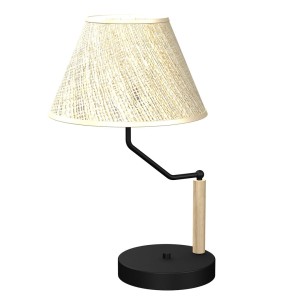 Lampka stołowa ETNA Black 1xE27 MLP7278 Milagro