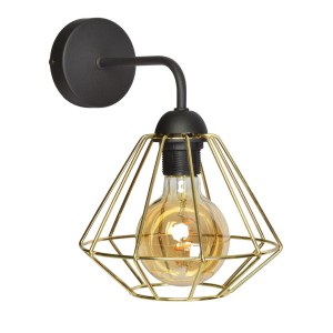 Kinkiet LUPO BLACK/GOLD 1xE27 MLP6269 Milagro