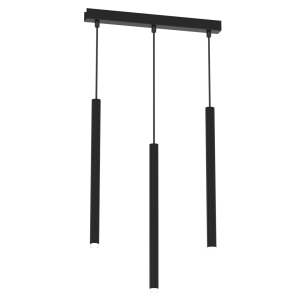 Lampa wisząca MONZA BLACK 3xG9 max 8W LED MLP8840 Milagro