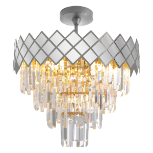 Lampa sufitowa CARISMA CHROME 9xE14 ML8888 Milagro