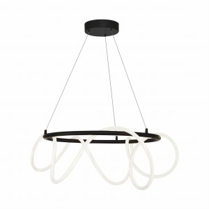 20006PL-BK BALBO LAMPA WISZĄCA CZARNA/BLACK Zuma Line