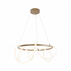 20006PL-GD BALBO LAMPA WISZĄCA ZŁOTA/GOLD Zuma Line
