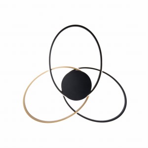 20169-GD BOLD LAMPA SUFITOWA CZARNO-ZŁOTA/BLACK-GOLD Zuma Line