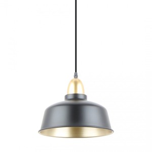 A8063-BK MENSA LAMPA WISZĄCA CZARNY MAT+ZŁOTO/MATT BLACK+GOLD Zuma Line