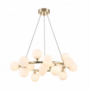 P0462-20C-F7AA BOBO LAMPA WISZĄCA ZŁOTA/GOLD Zuma Line
