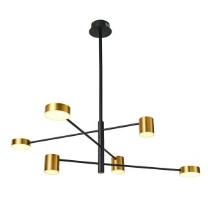 Remdal PND-16374-6-BK-GD-3K Italux