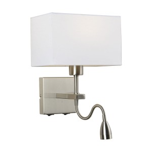 Norte WL-1122-2-BL-SN-RC-WH Italux