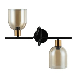 Servio WL-66892-2A-BK-AMB Italux