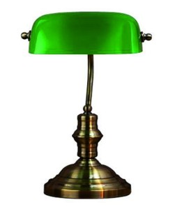 BANKERS Stołowa 42cm 1L Patyna/Zielony 105931 Markslojd