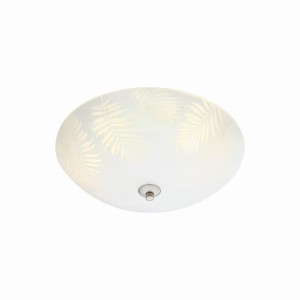 BLAD Plafond 2L 35cm White/Steel  107754 Markslojd