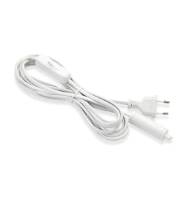 Kabel startowy EXPAND 3,5m Wallplug+Switch White 107523 Markslojd