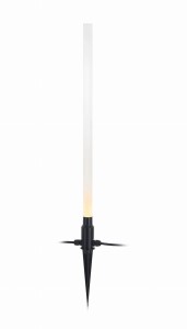 GARDEN 24 Spear 3W Black/Clear 107719 Markslojd