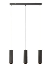 COSTILLA Pendant Straight 3L Dark Grey 108473 Markslojd